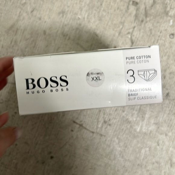 Hugo Boss cotton brief underwear - 3 pack New with Box - Picture 3 of 6